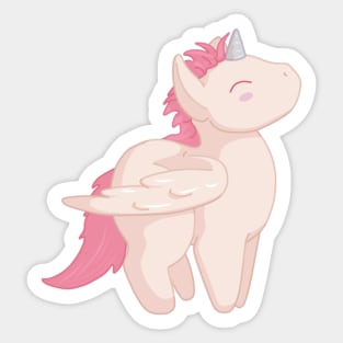 Pink Pegasus Sticker